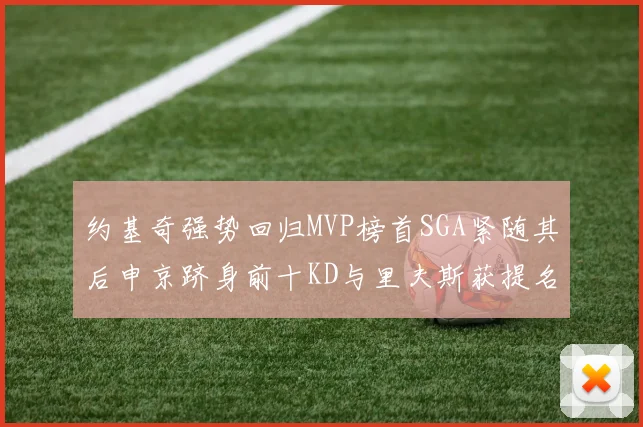 约基奇强势回归MVP榜首SGA紧随其后申京跻身前十KD与里夫斯获提名
