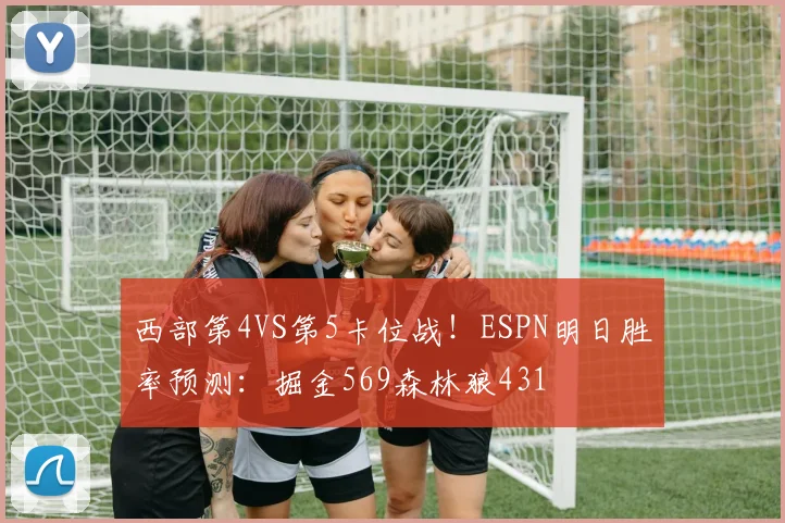 西部第4VS第5卡位战！ESPN明日胜率预测：掘金569森林狼431